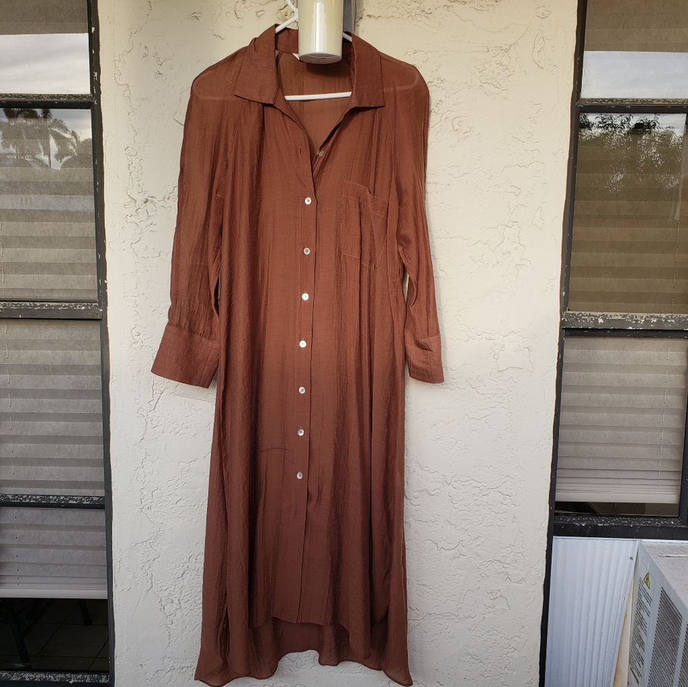 Zara Oversized Flowy Dress